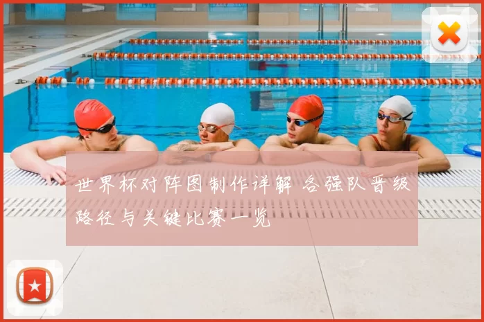 世界杯对阵图制作详解 各强队晋级路径与关键比赛一览